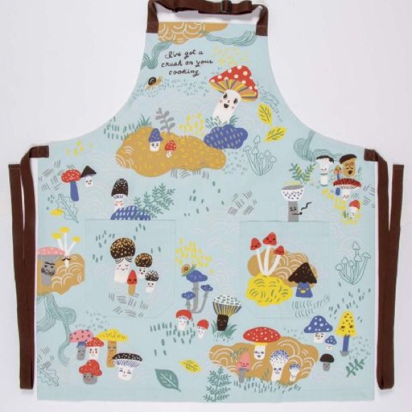 NWT Blue Q Apron, “I’ve got a crush ...” - Picture 1 of 1